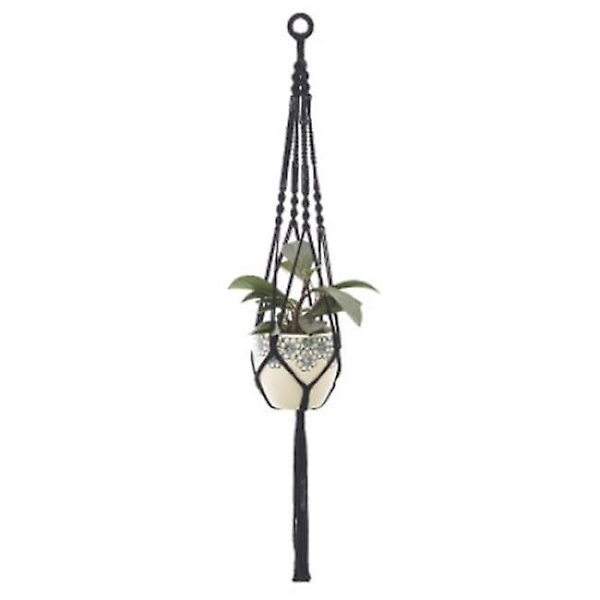 2 st Macrame växt hängare hängande planter korg stil