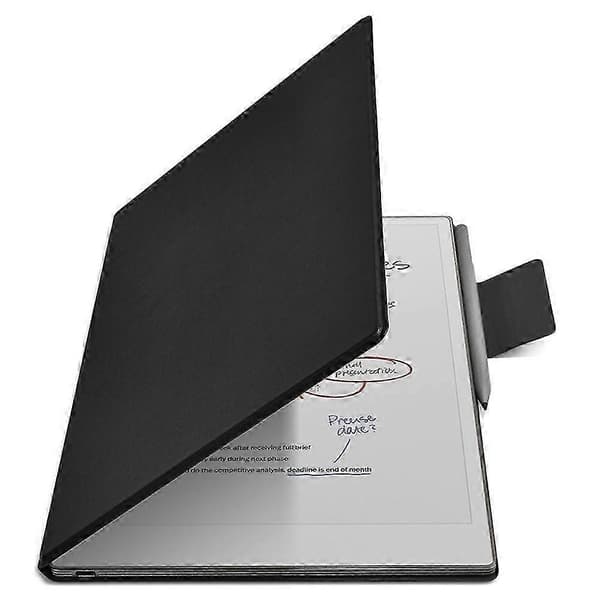 Etui til Remarkable Paper Pro PC PU Læder Tablet Magnetisk Cover med Pen Holder Auto Vågn/Sov -