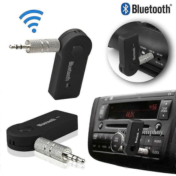 Bluetooth Aux Trådløs Høyttaler Mottaker Sender Lyd Musikk Mottaker Adapter For Hjem Bil