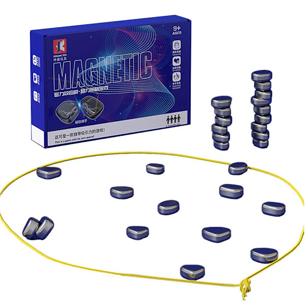 Magneettiset shakkipelinappulat, opettavainen shakkilautapeli, kannettavat shakkilaudanappulat - juhlatarvikkeet perhetapaamisiin ja matkashakkipeli