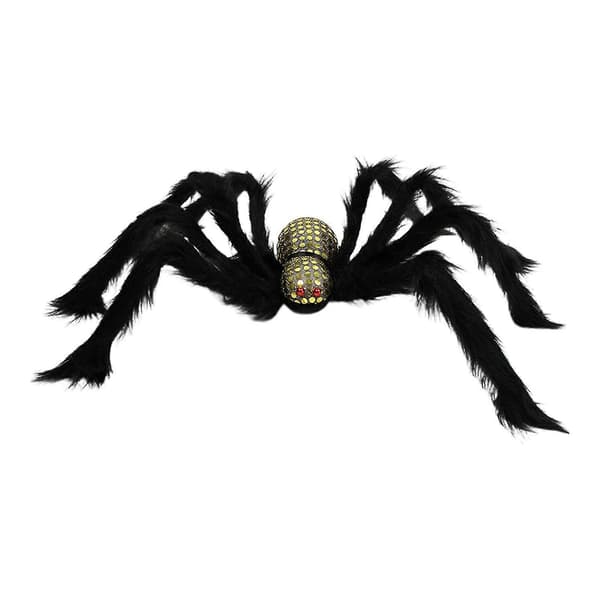 Stor Spindel Halloween Dekorationer För Jättespindel Utomhus Läskig Spindel Läskig Dec