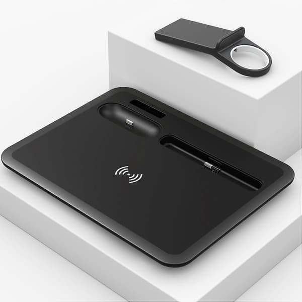 HQ-UD17 4 i 1 Trådløs Oplader Telefonholder Base HQ-UD17