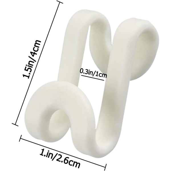 20 stk. Mini Tøj Bøjle Connector Kroge