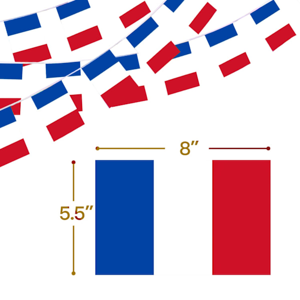 2-pack VM-topp 32 landsflaggor (Frankrike) France
