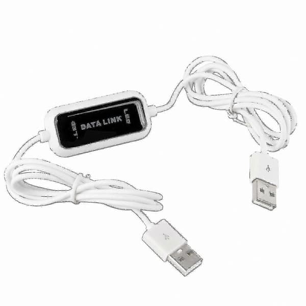 USB-kabel til PC til PC-filoverførsel og datasynkronisering med nem kopieringsfunktion