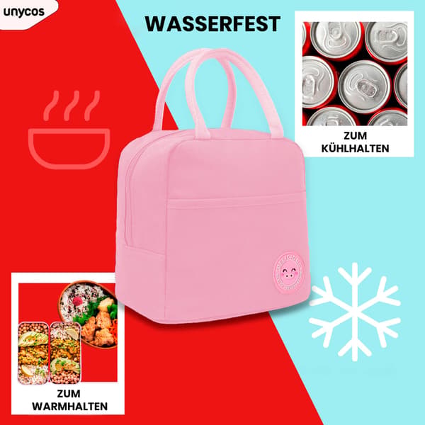 Kjølebag for lunsj, multifunksjonell aluminiumsbelagt