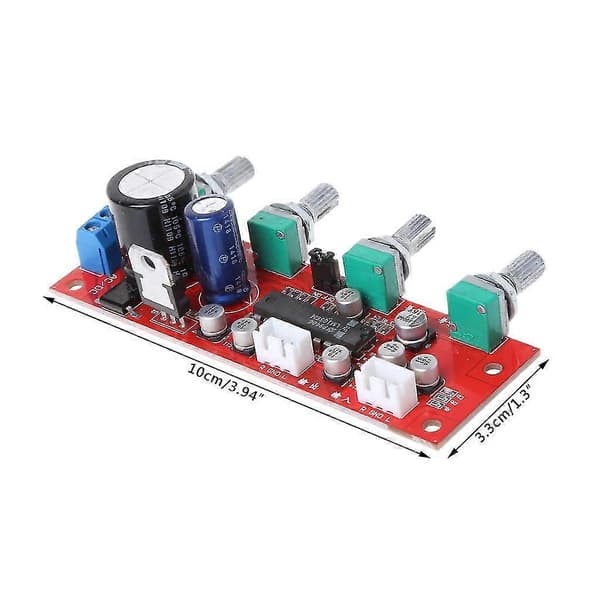 Lm1036 Tone Board med diskant bass balanse volumkontrolljustering