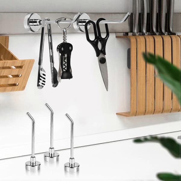 6 stk. store magnetiske kroge til krydstogtskib, garage, køkken, køleskab