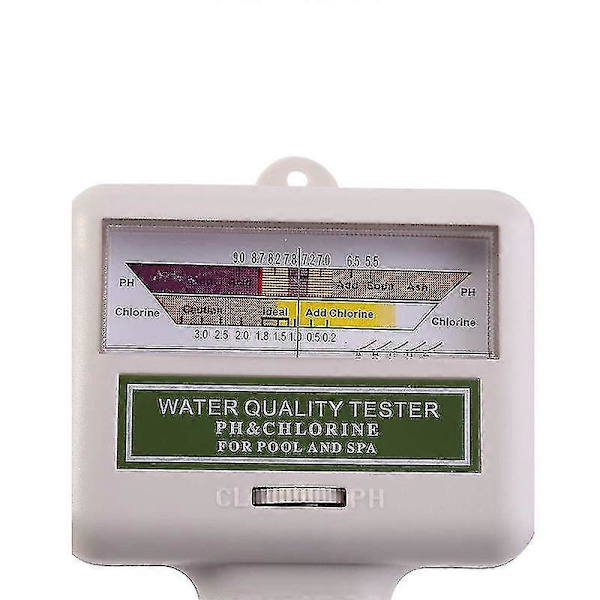 Vannkvalitet Ph Klor Tester, Ph Tester Klor, Ph Måler