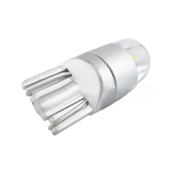 2 stk. W5w T10 2 Smd 3030led Super Bright White 12v Nummerpladelys
