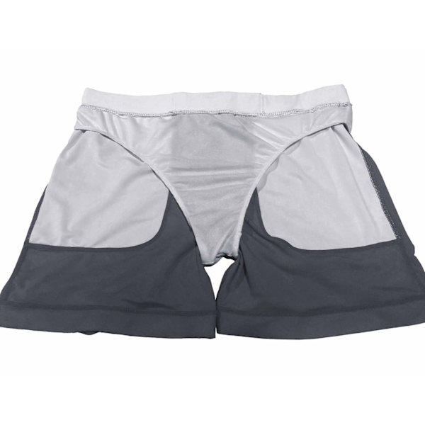Herre Hurtigtørrende Badebukser Strandshorts Board Spa Trunks Strækbare Fitness Shorts Briefs med Justerbar Snøre (38, 2XL)