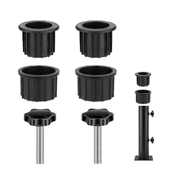 1.5\" 1.9\" Hulring til parasolfod, dæksel, prop, reparationssæt til parasolfod