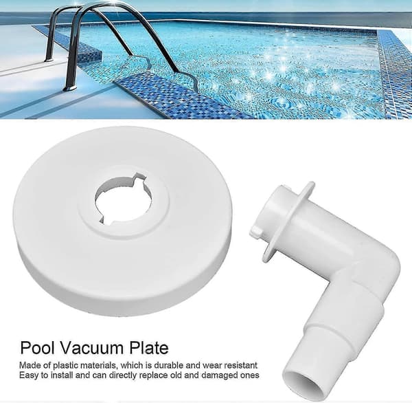 Skimmer, Udskiftningsskimmeradapter til 15 cm sugeplade til Hayward pooltilbehør