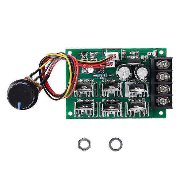 Motorhastighetsregulator 12v 24v 36v 48v Høyeffekts drivmodul Pwm Motorhastighetskontroller 40a Strømregulator