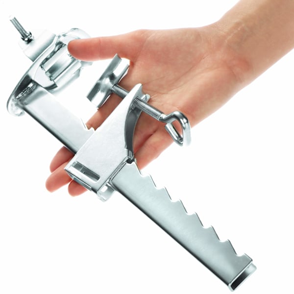 Galvaniserat stål parasollfot - Balkong parasollfot - Balkong parasollfot (Ø 25-32 mm - 1 styck)
