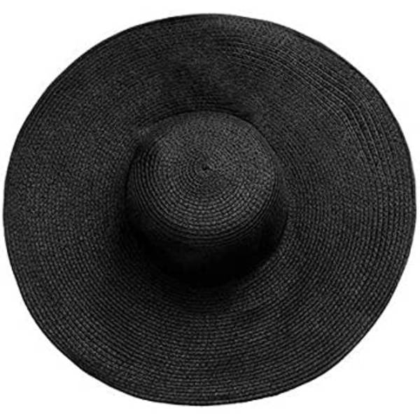 Bred Floppy Solhatt med Bred Brätte