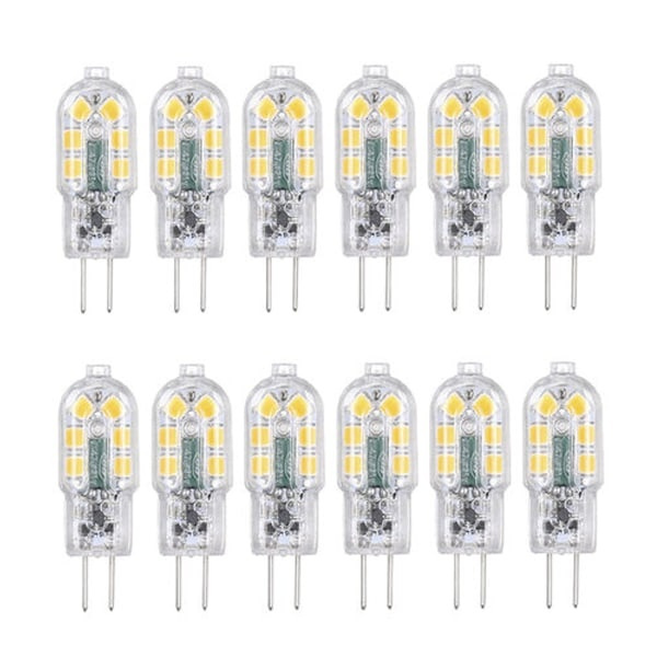 Tomshine G4 LED-lampor 12-pack Varmvitt