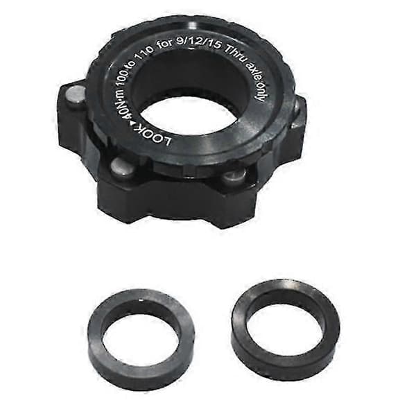 Center Lock Hub Boost -sovitin, Center-Lock 6-reikäiselle, 15X100 - 15X110