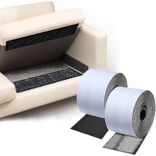 Wabjtam Sofa Pude Non Slip Pads For Å Holde Sofa Puter Fra Å Glide, Borrelås Med Lim