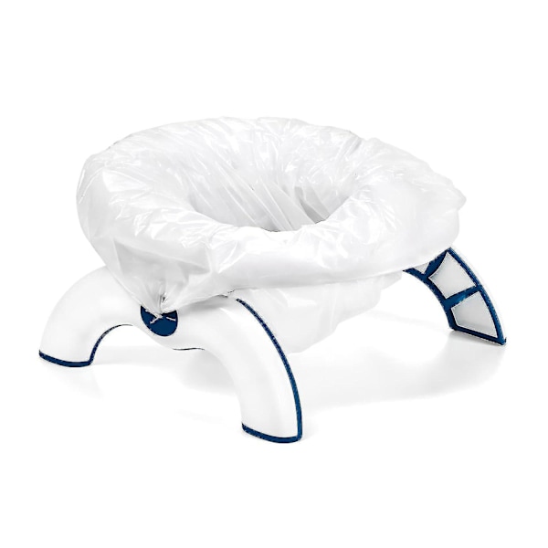 Tot 2-i-1 Go Potty - Navy, 1 stk. (pakke med 1)