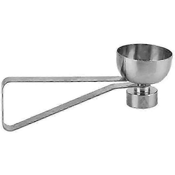Skallåpner Eggåpner Rustfritt Stål Egg Topper Kutter For Rå/myke Hardkokte Egg