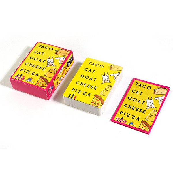 Taco Cat Geitost Pizza | Kortspill | Alder 8+ | 2-8 spillere | 10-30 minutters spilletid