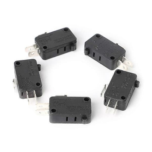 5 stk. 16a 250vac 0.3a 250vac Kontakter Skrueforbindelse Aktuator Grænse Micro Switch