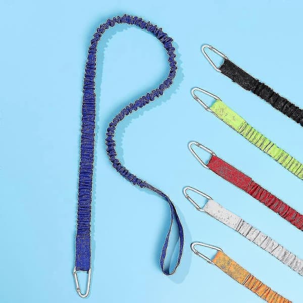 Elastiskt Paddelkoppel Nylon Surfbräda Ankelkoppel Kajak Rod Lanyard Fis