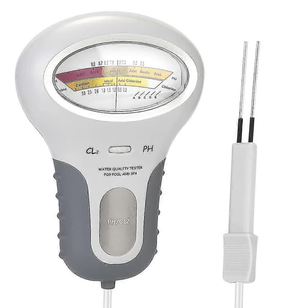 Pc-102 Vandkvalitetstester 2 I 1 Ph Klormåler Tester Ph Tester Klor