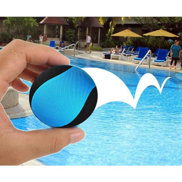 2 Pack Water Ball Funny Pool Toys Balls Bounce on The Water Soft Quick-drying Lycra Ball Water Fun Water Sports Games for Pool Beach