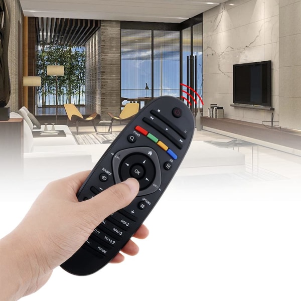 Fjernbetjening til Smart TV - kompatibel med Philips TV 39PFL 42 46 50 55 PFL5721/T3 50PFL5820