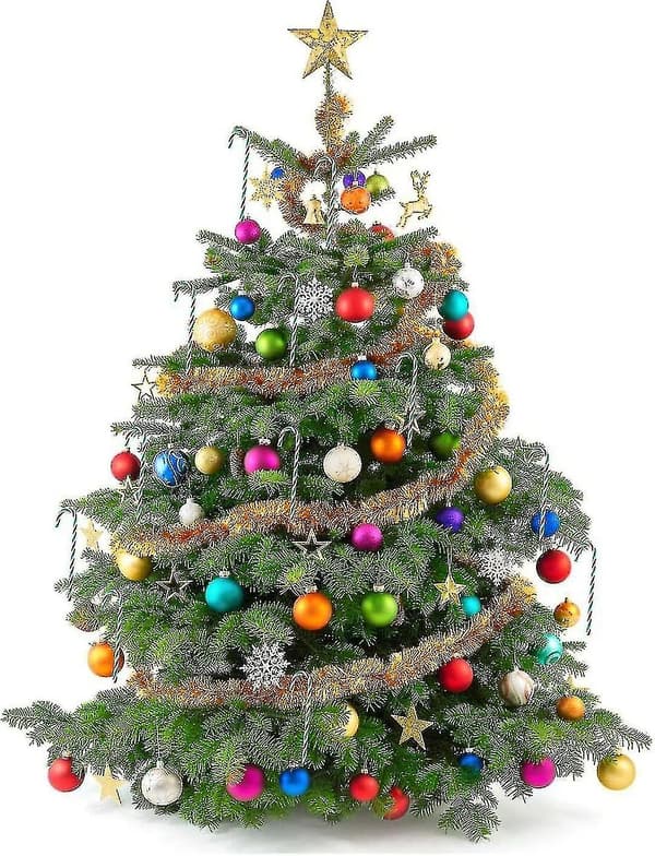 Julestokk 12 stk Julestokk Julepynt Juletrepynt