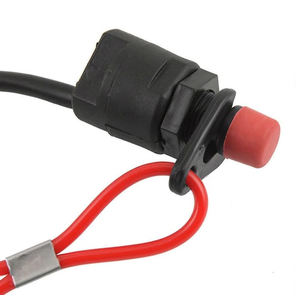 Påhængsmotor Motor Lanyard Kill Urgent Stop Switch Tether Lanyard til Marine