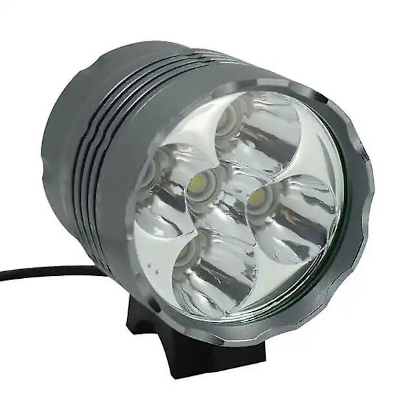 Sykkeldeler 6000LM Super Lys Sykkellys 5*XM-L T6 LED Sykkel Forlys MTB Hodelykt Sykling Hodelykt