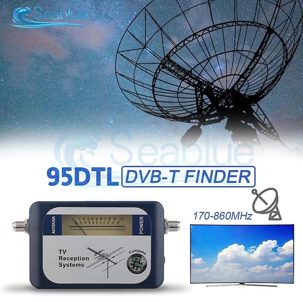 Tv-antennefinner Antenne Digitalt Terrestrisk Signalmåler Pointer TV Satellittmottaker