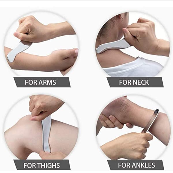 Gua sha -hierontaväline ruostumattomasta teräksestä