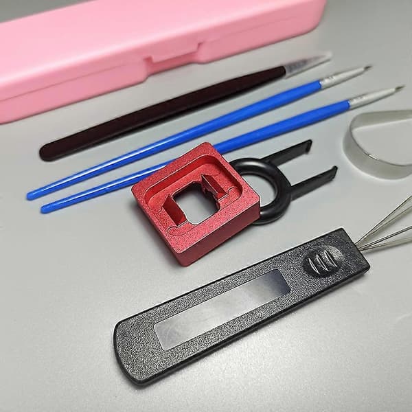 Tangentbords Smörjpenna Switch Dragare Smörjstation Keycap Dragare Switch Stamhållare