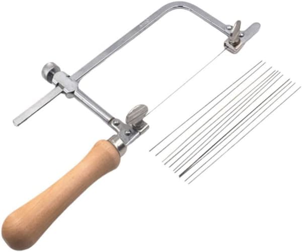 Justerbar smyckessåg med 12 blad
