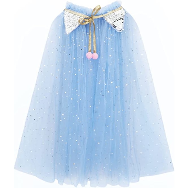 Princess Cape Fargerik Princess Cloak, Princess Dress，L