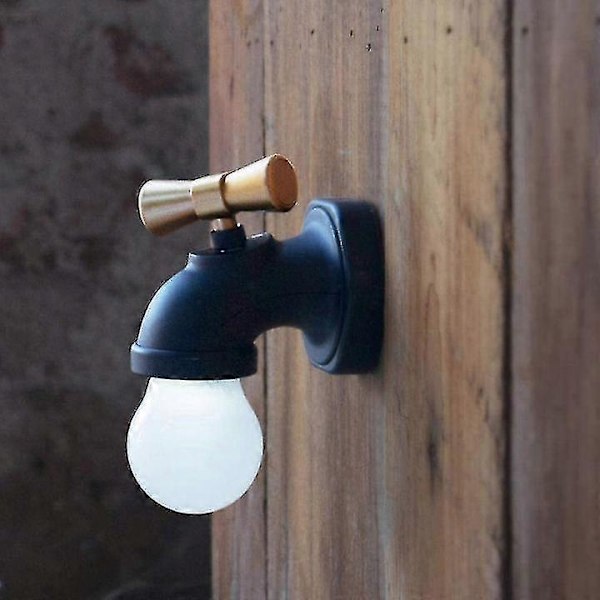 Kreativ Stemmestyring LED Natlampe (Guld)