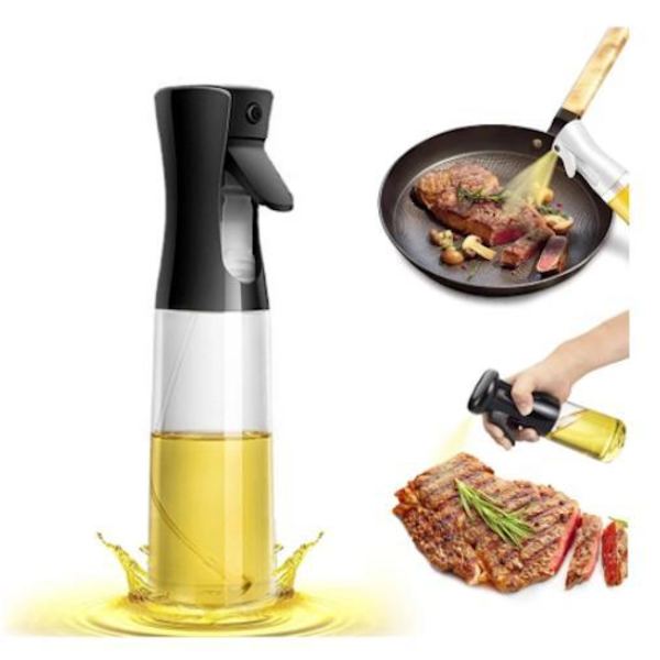2-pack Glas Sprayflaska för Olja & Vinäger - 200ml