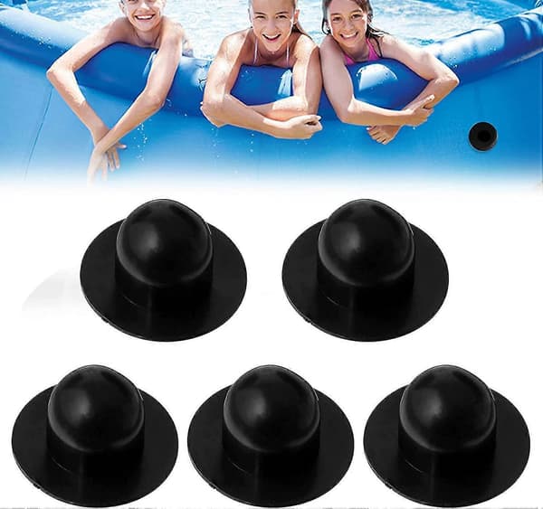 Poolplugg, Pool Sil Hålsplugg, Vägginloppsersättningsbeslag för markpoolfilterpumpsil (10 st)