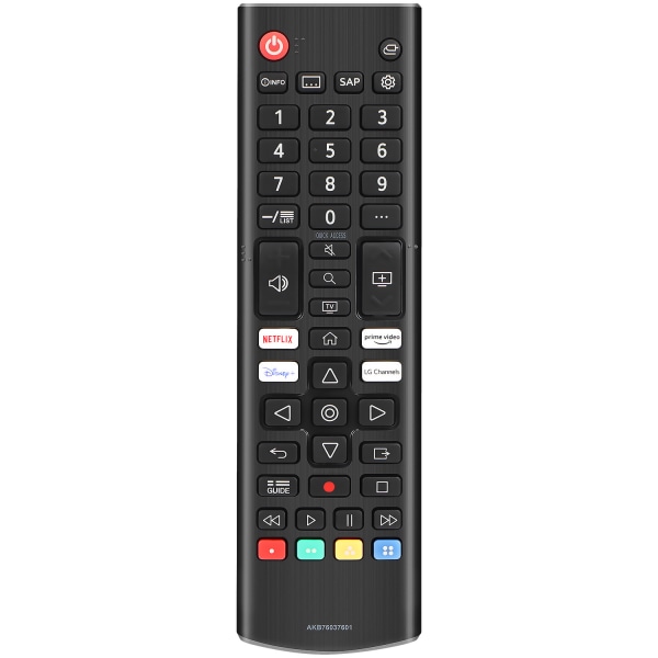 Universal för LG Smart TV Fjärrkontroll för alla modeller Lg Lcd Led Hdtv Uhd 3D 4K Universal Tv-fjärrkontroll Lg AKB76037601