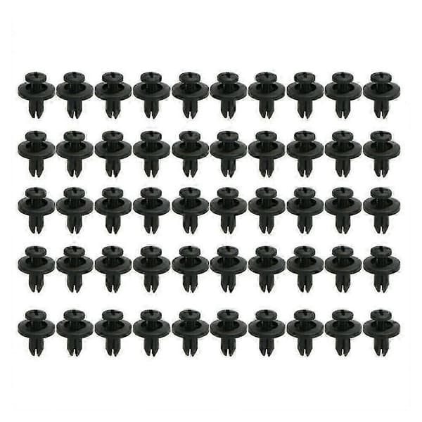 190 st Bil Push Pin Rivet Trim Clips Kit Auto Plastfäste Rivet.