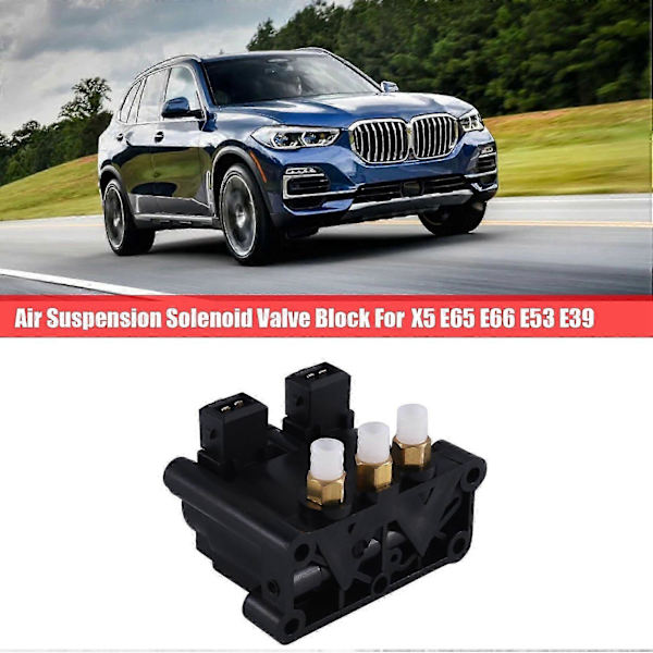 37226787616 Bil Luftfjädring Solenoidventilblock för X5 E65 E66 E53 E39 37221092349 4722525610 37226778773