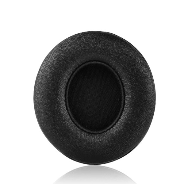 Solo 2/3 öronkuddar Ersättande öronkuddar Protein PU-läder öronkudde kompatibel med Beats Solo3 Wireless by Dr. Dre Solo 2.0 Solo3 (svart)