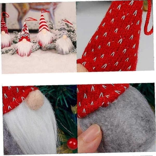 Julepynt Jul Gnome Dukke Figurer Trepynt For Barn