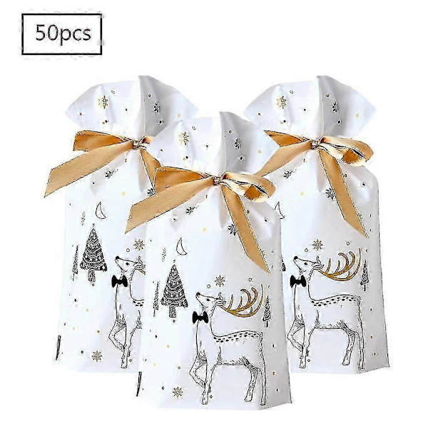 50 st Julklappspåsar, Presentpåsar, Godispåsar, Julgodispåsar, Jul