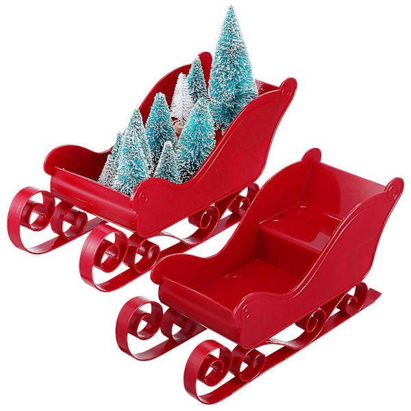 Julehåndverk Sled Juledekorasjon for dekorasjon 6 stk sett