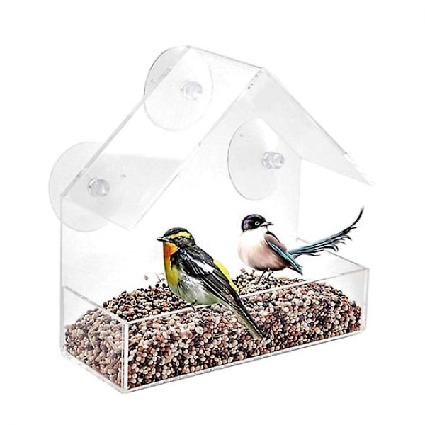 Bird feeder for windows - Utenu Window - Bird feeders Black